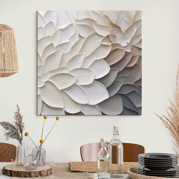 Delicate layered petals in soft hues