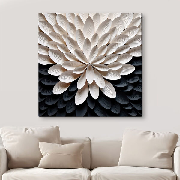 Elegant design in contrasting colors