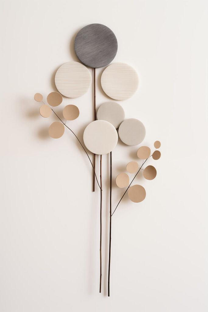 Group of circles on a stem