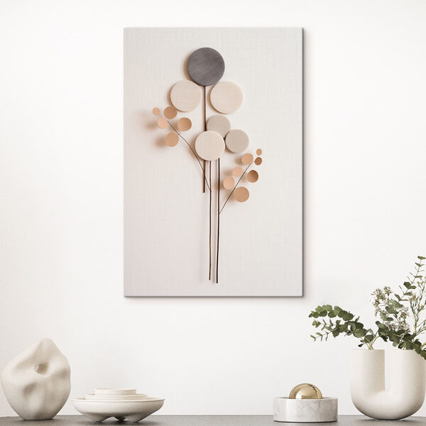 Group of circles on a stem