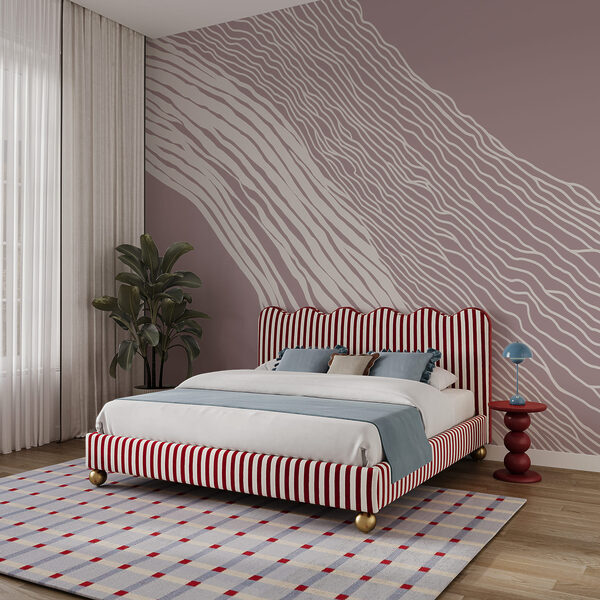 Lila-weißer Hintergrund mit Linien Lila-weißer Hintergrund mit Linien