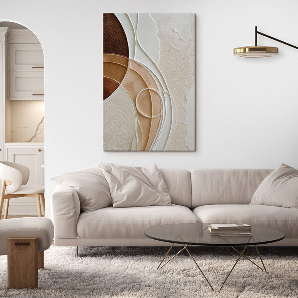 Fluid shapes in earthy tones Fluid shapes in earthy tones