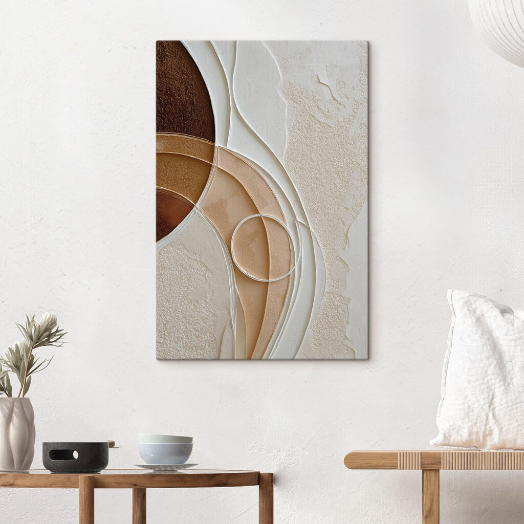 Fluid shapes in earthy tones Fluid shapes in earthy tones