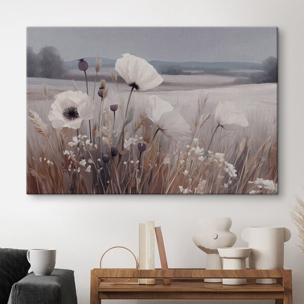 Soft blooms in a serene landscape Soft blooms in a serene landscape