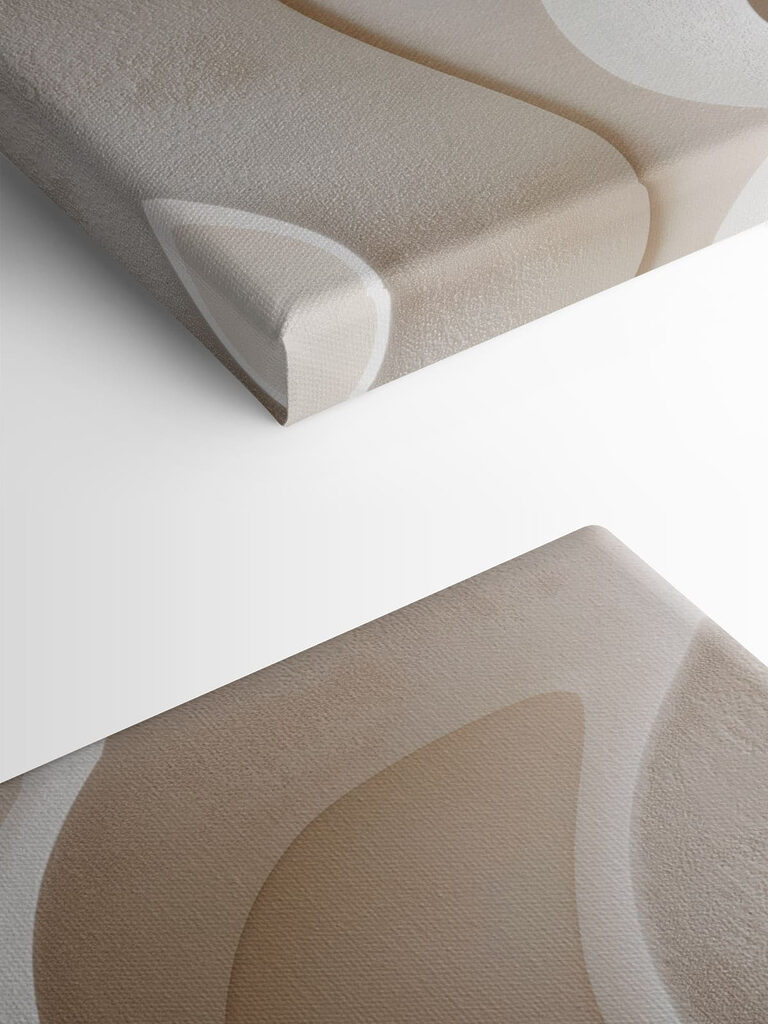 White wall with curved lines White wall with curved lines