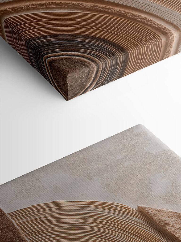 Organic shapes and patterns in harmony