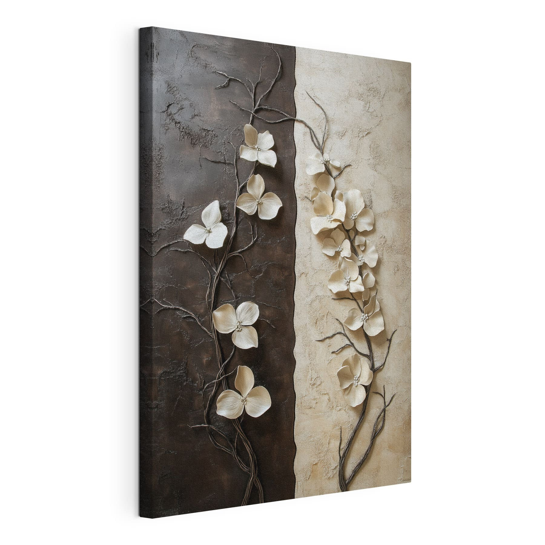 Gentle blooms on contrasting backgrounds Gentle blooms on contrasting backgrounds