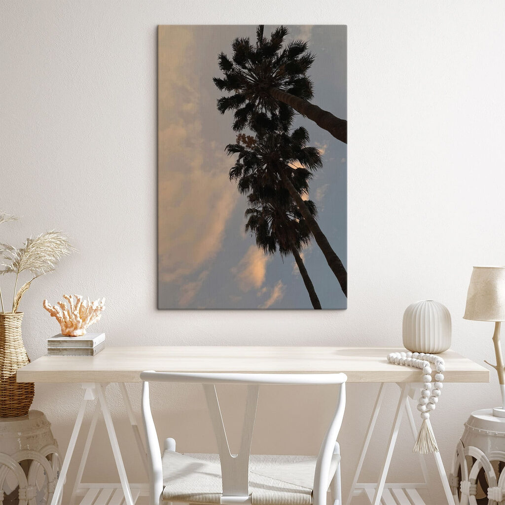 Group of palm trees