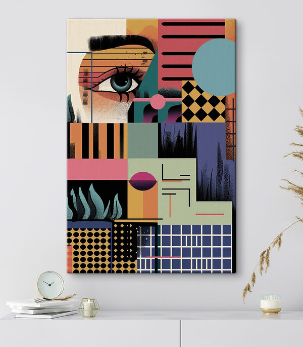 Colorful art piece of artwork