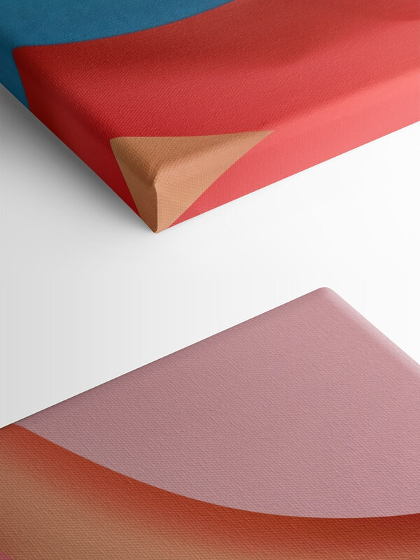 Colorful layers of paper art Colorful layers of paper art