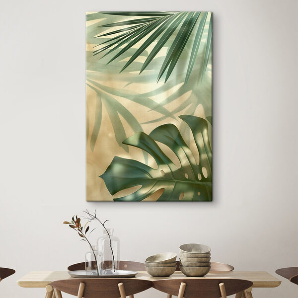 Lush greens create a serene backdrop