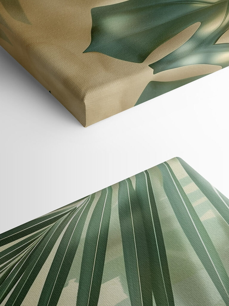 Lush greens create a serene backdrop