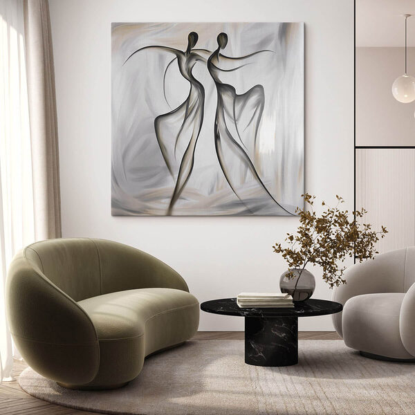 Couple of women dancing