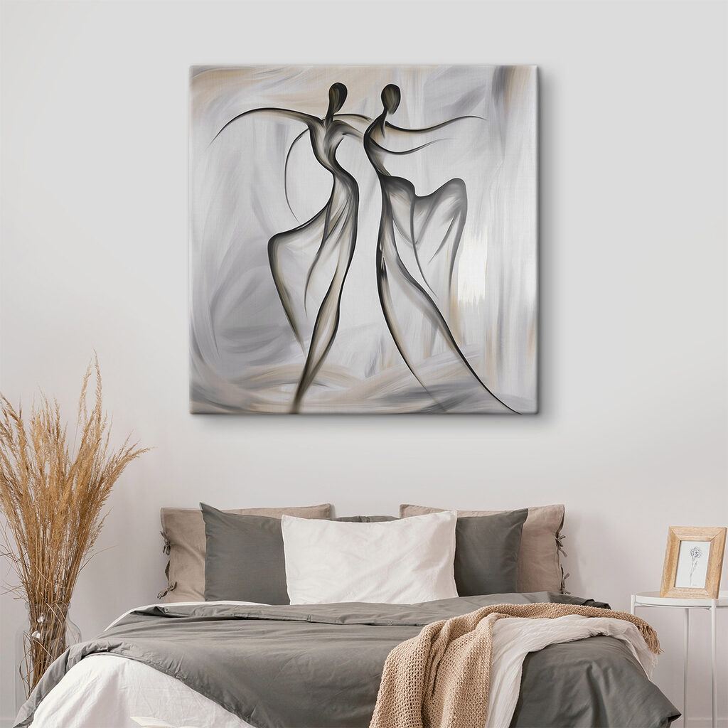 Couple of women dancing