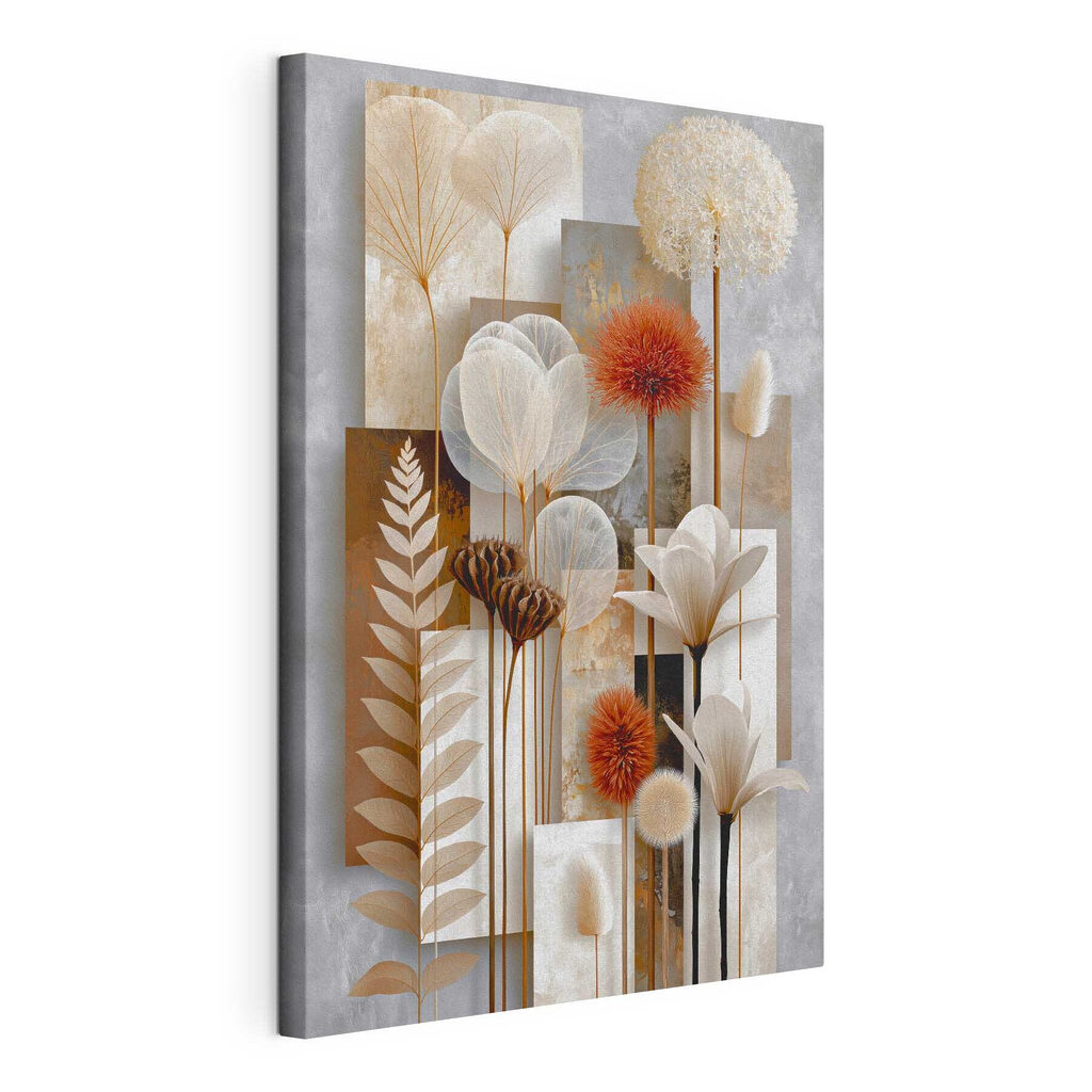Wall art of flowers and plants Wall art of flowers and plants