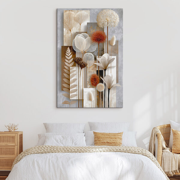 Wall art of flowers and plants Wall art of flowers and plants
