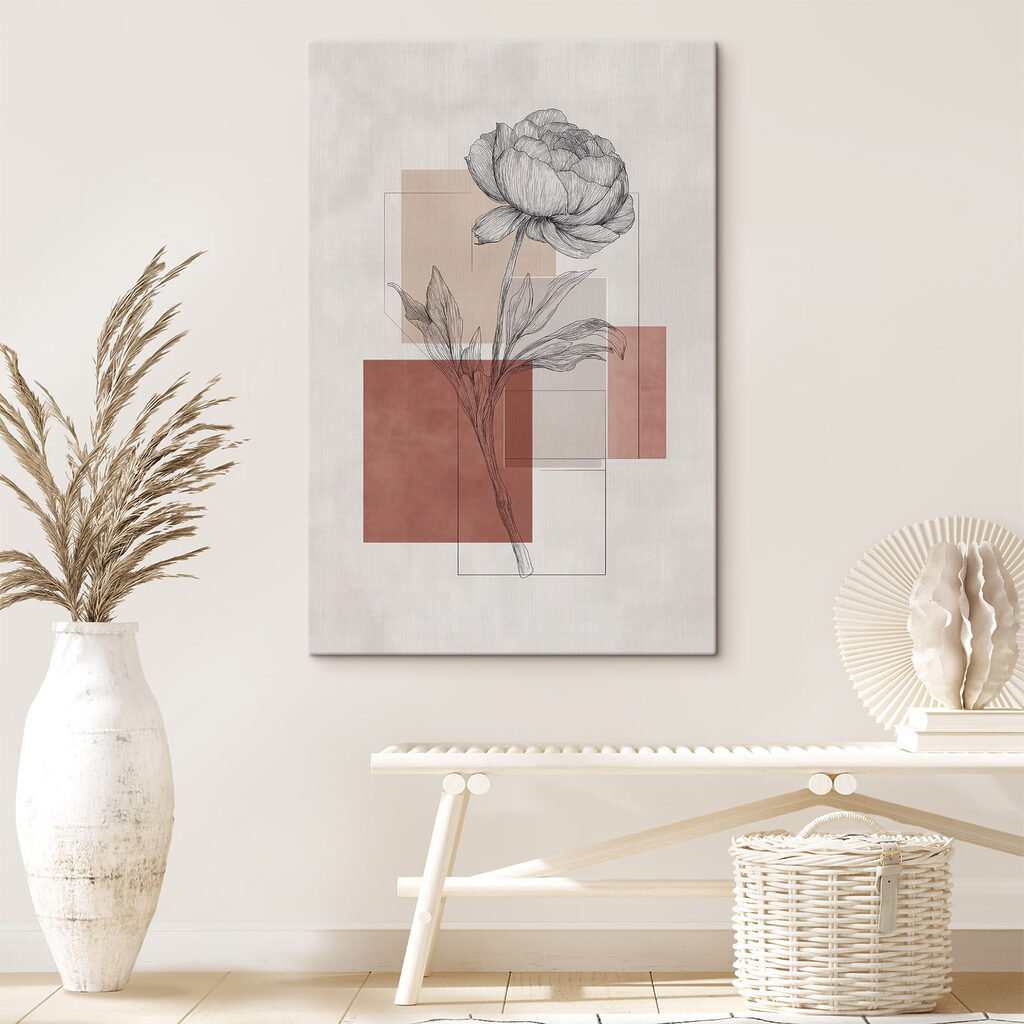 Drawing of a flower Drawing of a flower