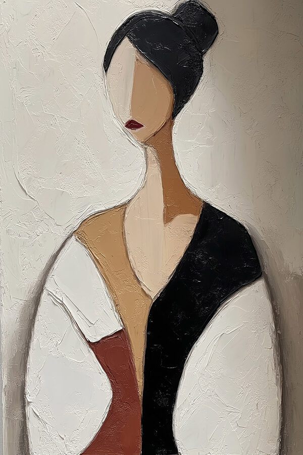 Painting of a woman Painting of a woman