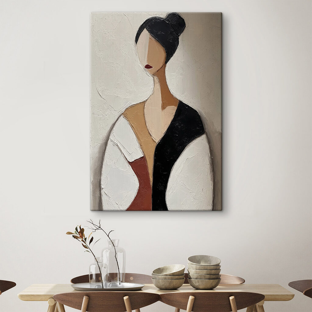 Painting of a woman Painting of a woman