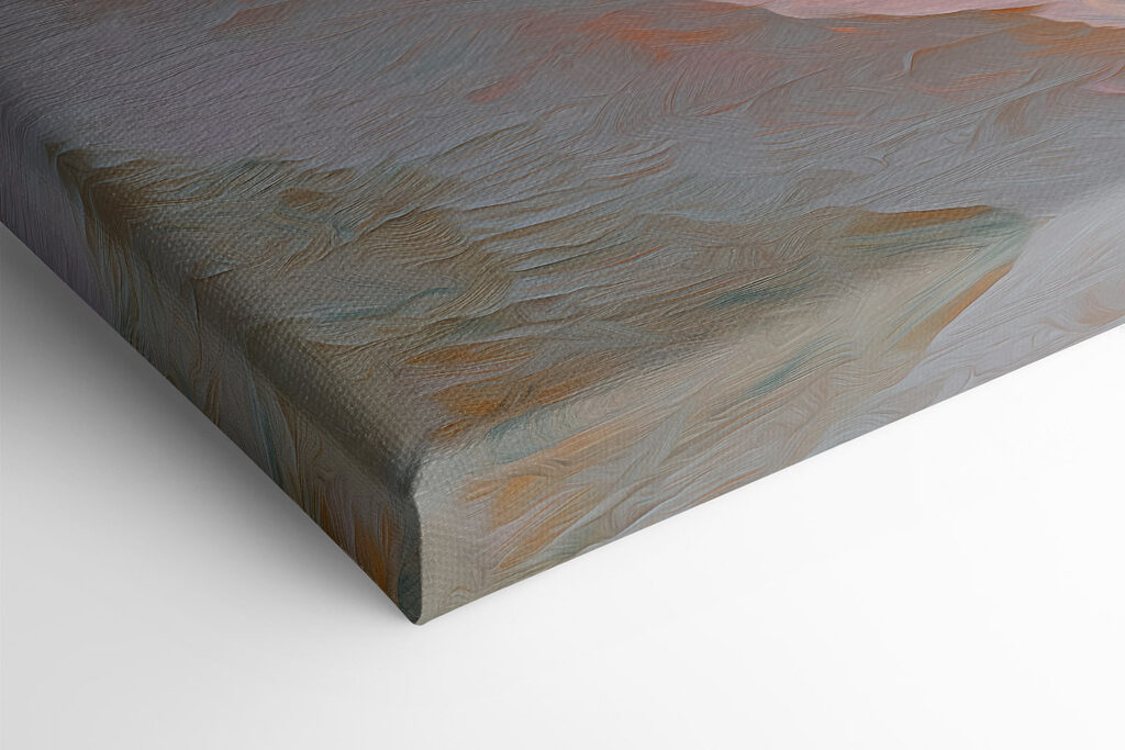 Beach with waves and cliffs