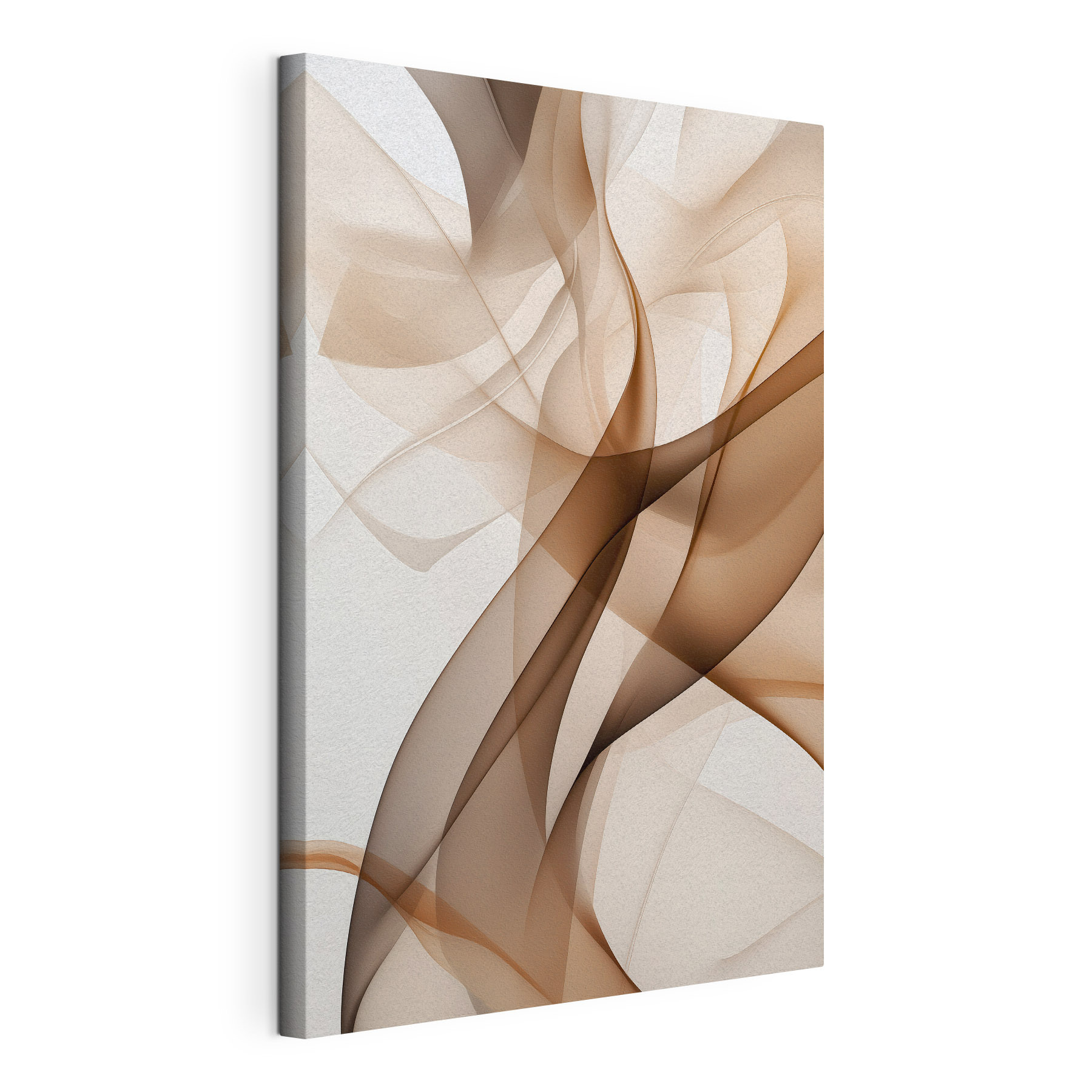 Flowing Abstract Patterns in Soft Tones