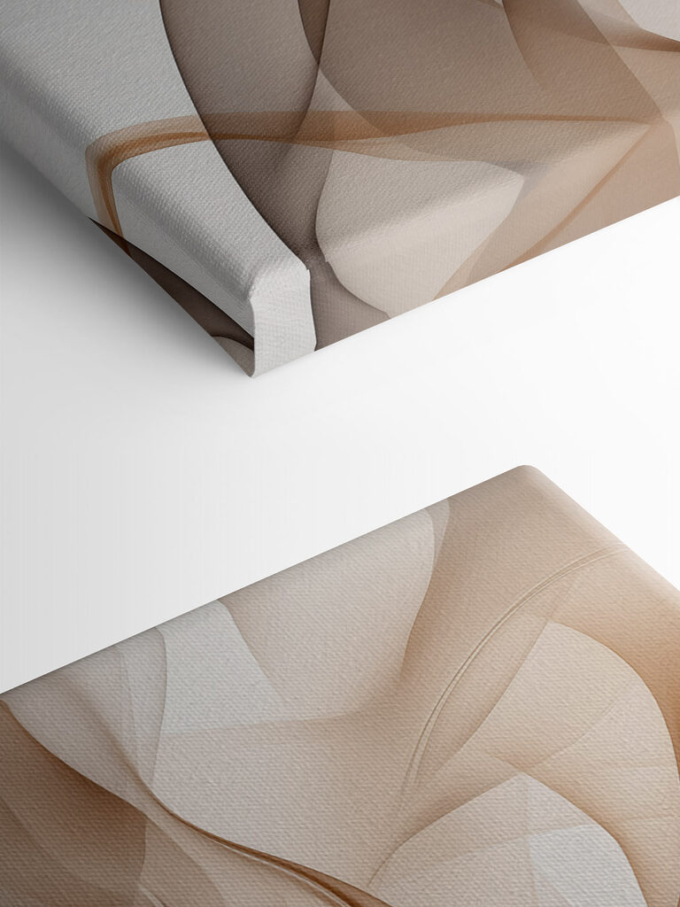 Flowing Abstract Patterns in Soft Tones