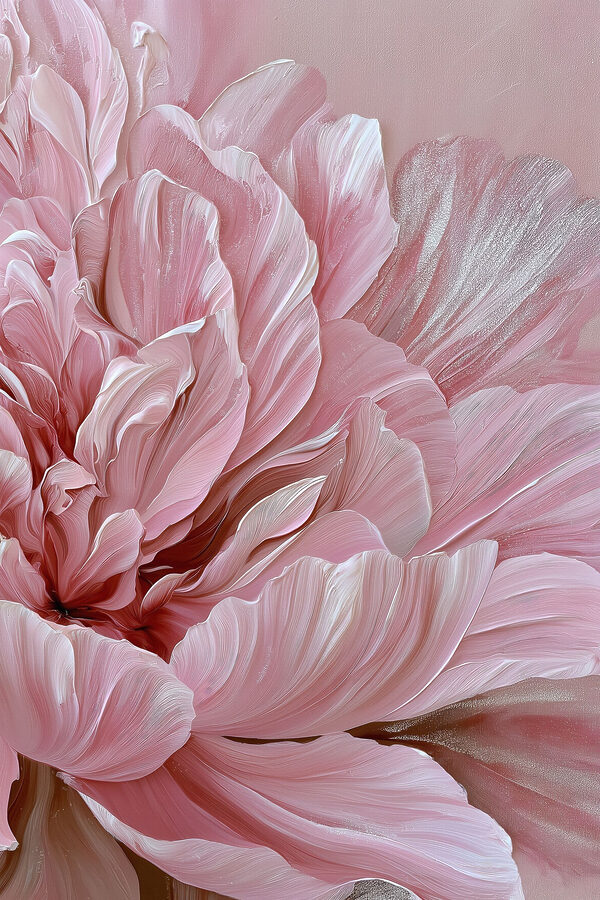 Soft blooms in gentle pastel hues