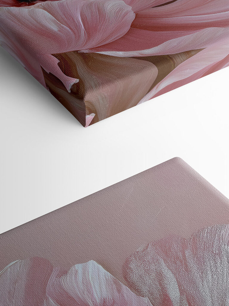 Soft blooms in gentle pastel hues
