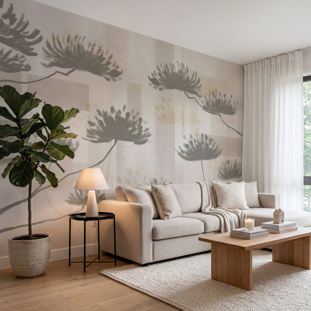 - Zarte Blumenmotive auf einem sanften Hintergrund - Zarte Blumenmotive auf einem sanften Hintergrund