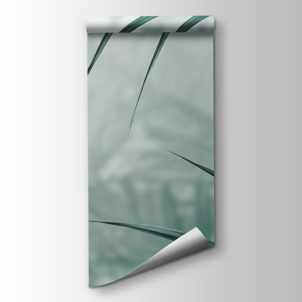 Fresh foliage in a serene setting