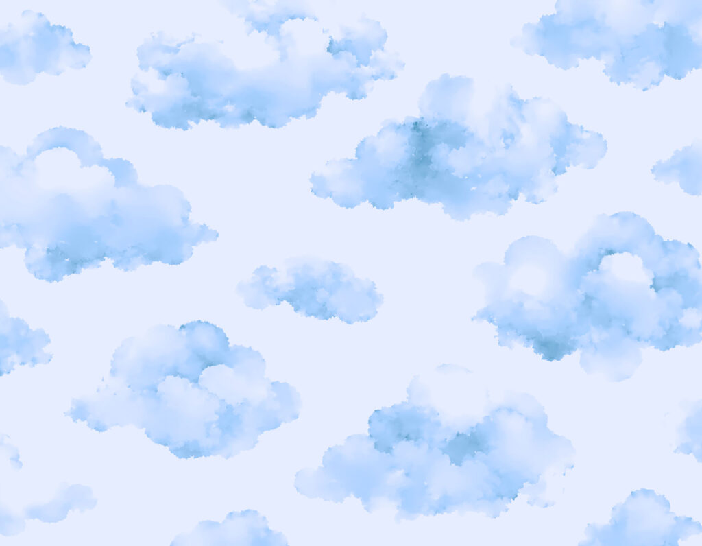 Group of clouds in the sky