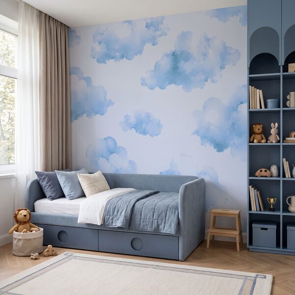 Eine Wolkengruppe am Himmel