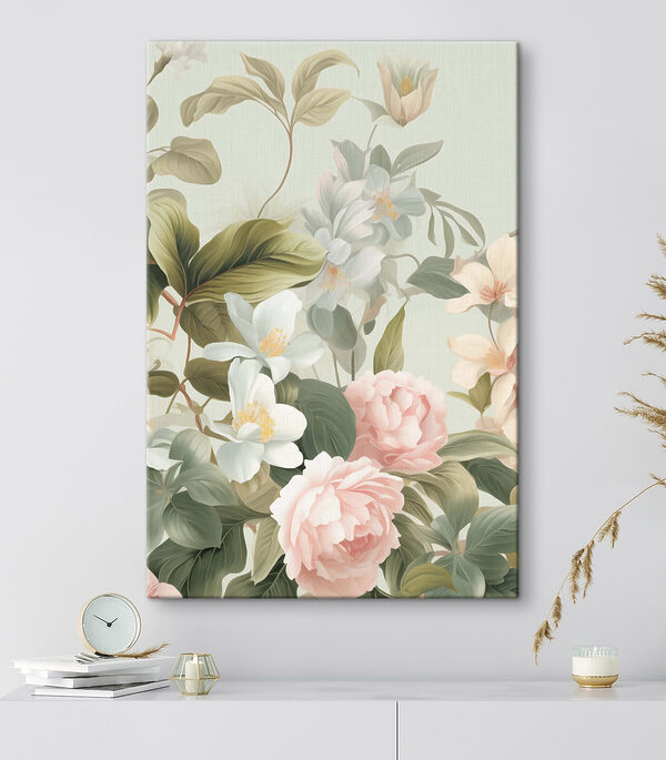 Delicate blooms in soft hues Delicate blooms in soft hues