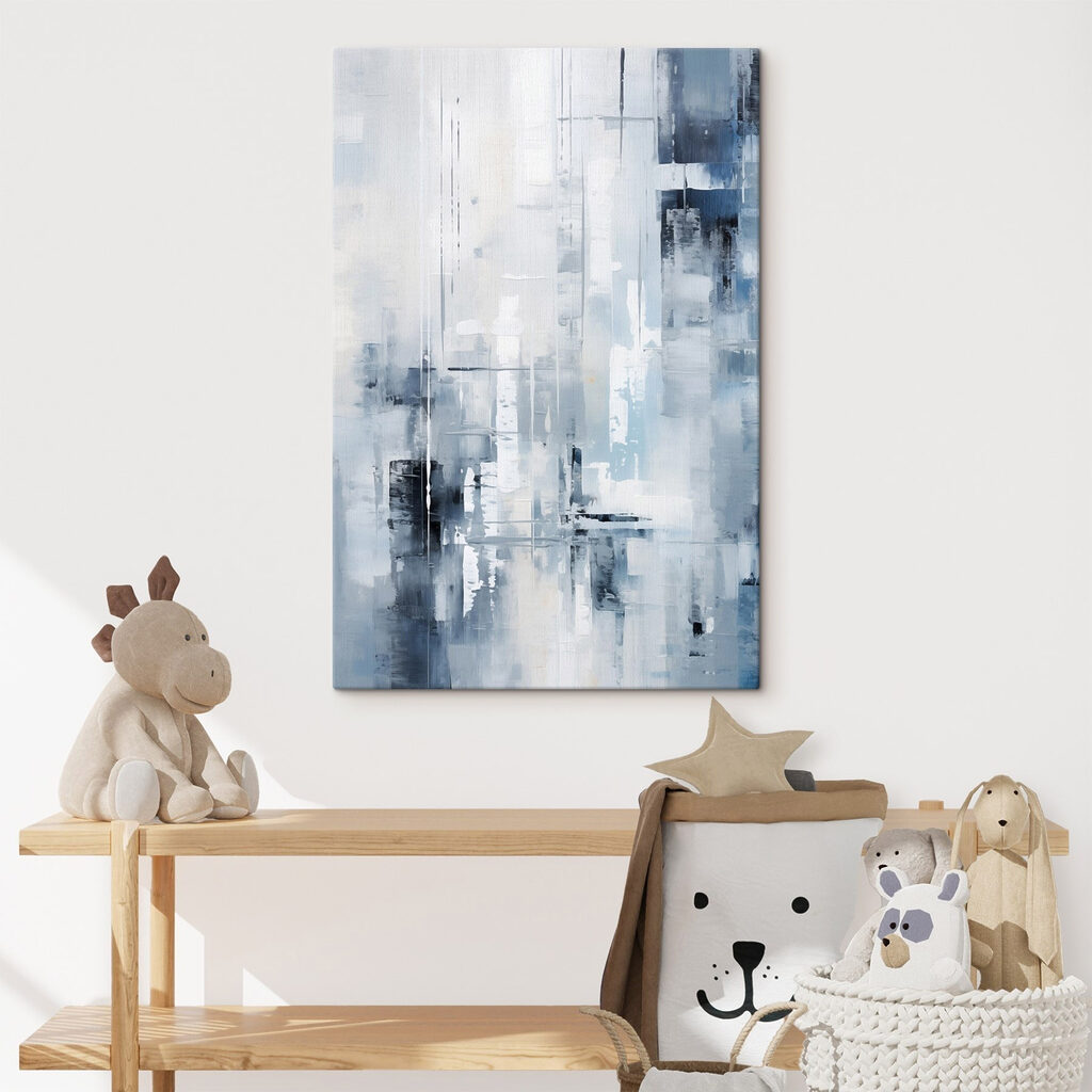 Painting of a city