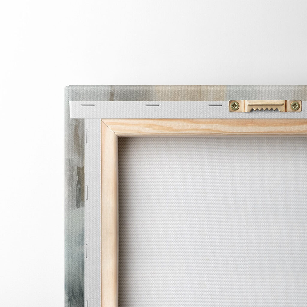 Painting of a white wall