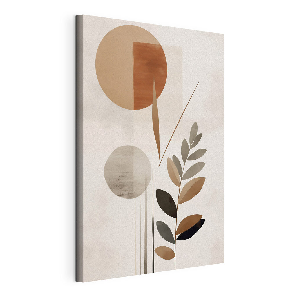 Organic shapes in warm tones Organic shapes in warm tones