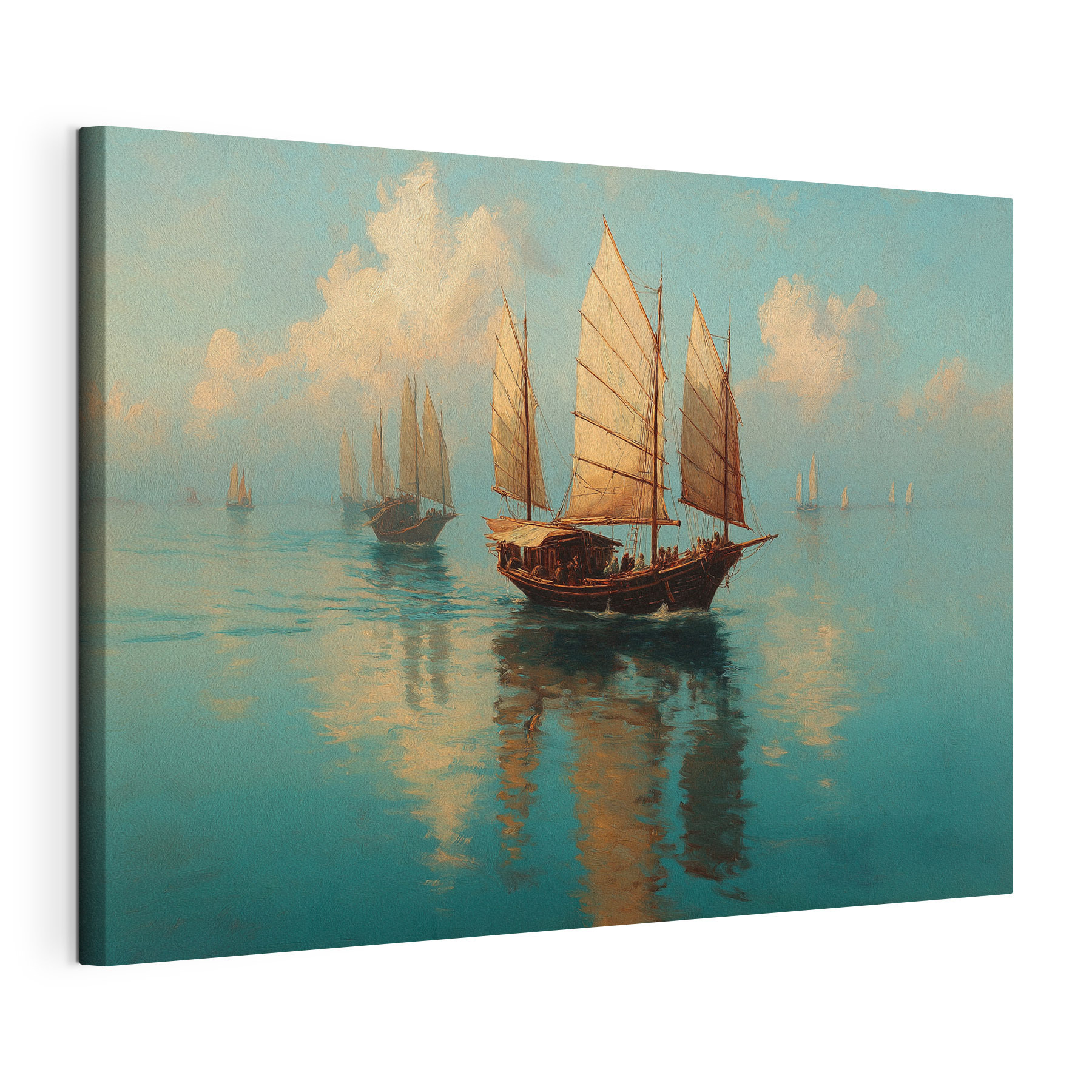 Group of sailboats on water