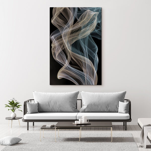 Ethereal swirls of color and movement Ethereal swirls of color and movement