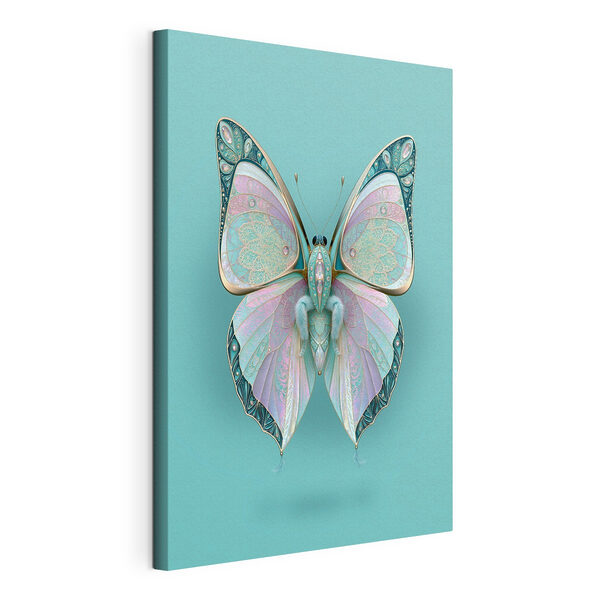 Wandbilder Schmetterling mit Flügeln und blauem Hintergrund (Artikelnummer: s49864) Wandbilder Wandbilder Schmetterling mit Flügeln und blauem Hintergrund (Artikelnummer: s49864)
