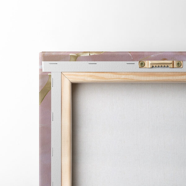 Elegant pink and gold composition Elegant pink and gold composition