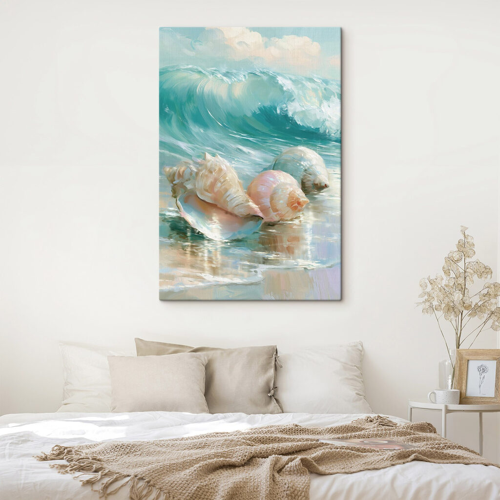 Group of seashells on a beach Group of seashells on a beach