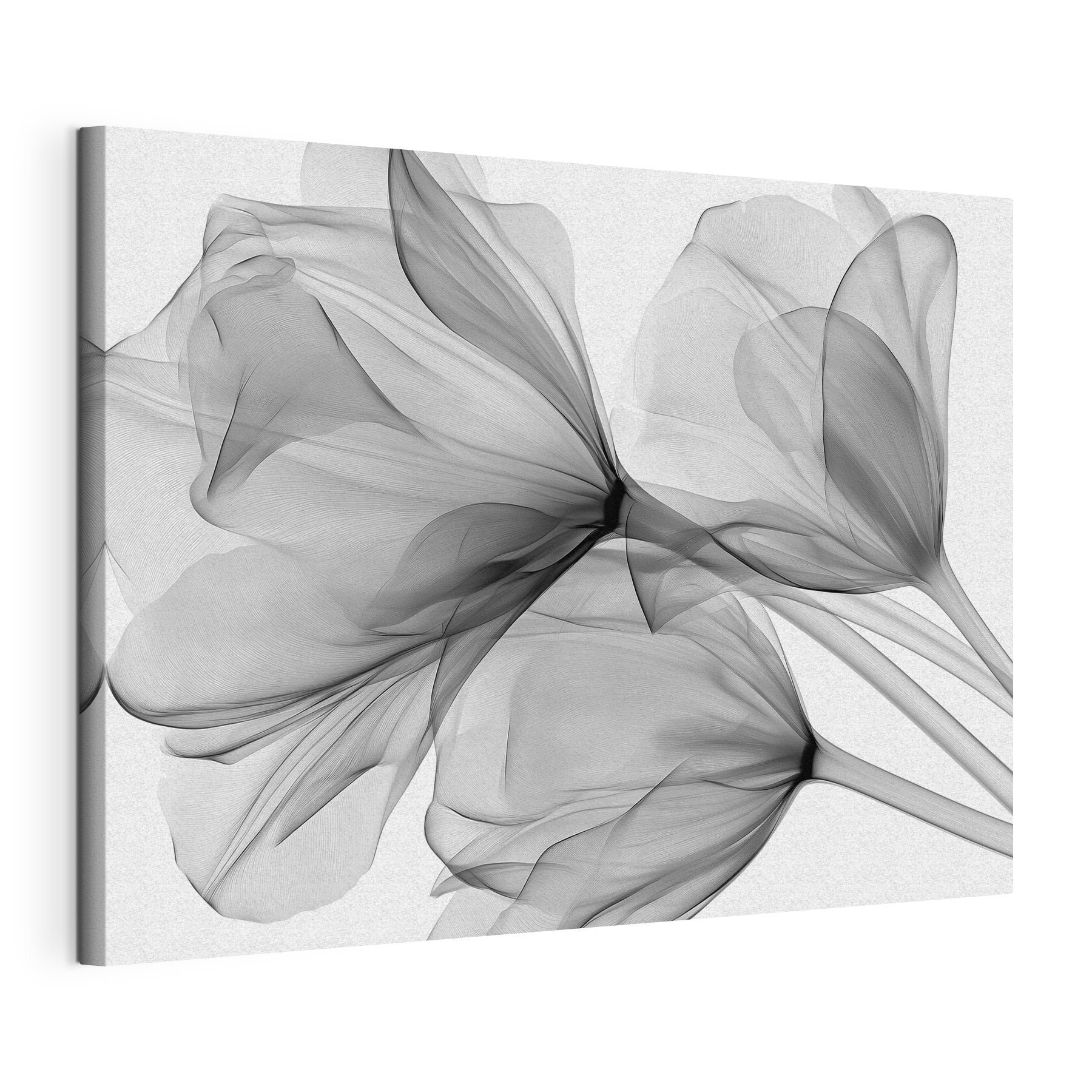 Group of flowers with tulle Group of flowers with tulle