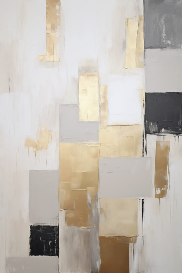 Painting of squares and rectangles Painting of squares and rectangles