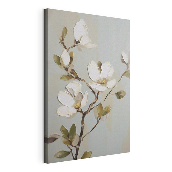Wandbilder Gemälde einer weißen Blume (Artikelnummer: s49901) Wandbilder Wandbilder Gemälde einer weißen Blume (Artikelnummer: s49901)