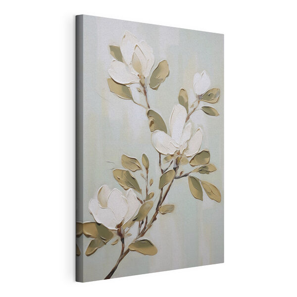 Wandbilder Gemälde einer weißen Blume (Artikelnummer: s49902) Wandbilder Wandbilder Gemälde einer weißen Blume (Artikelnummer: s49902)