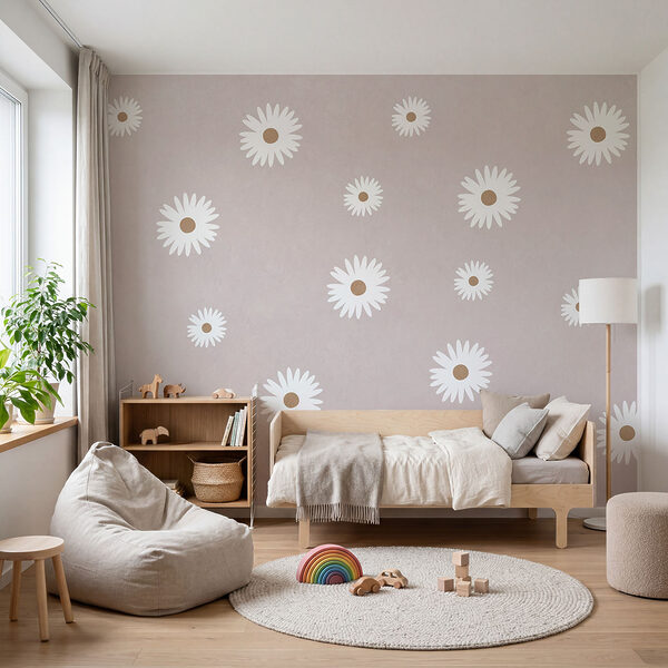 Weiße Blumen auf grauem Hintergrund Weiße Blumen auf grauem Hintergrund