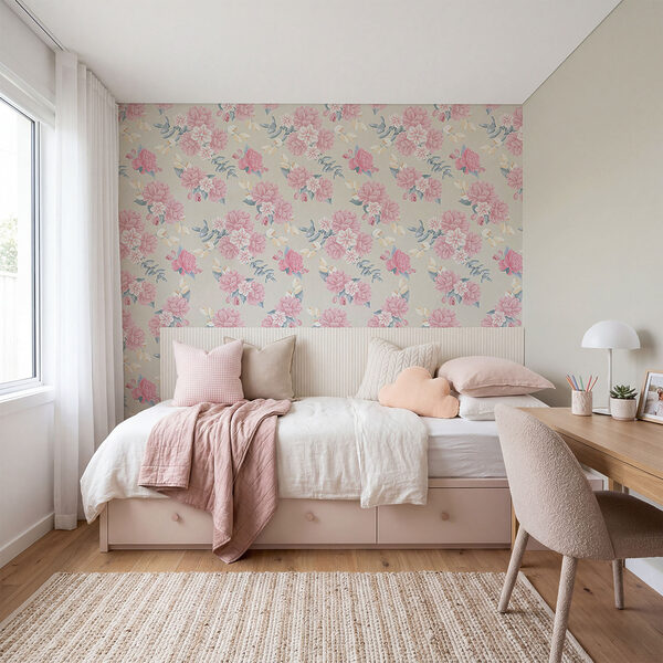 Muster aus rosa Blumen Muster aus rosa Blumen