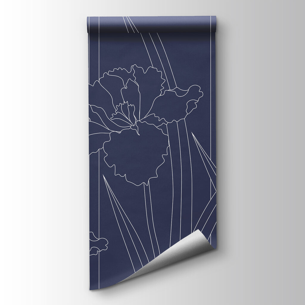 Blau-weißes Blumenmuster t00820v1prv 1024x1024 - Blau-weißes Blumenmuster - tegory
