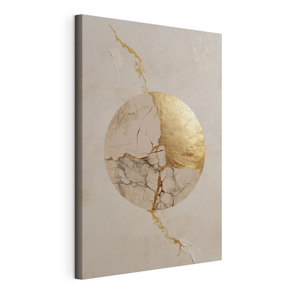 Cracks create art in the surface Cracks create art in the surface
