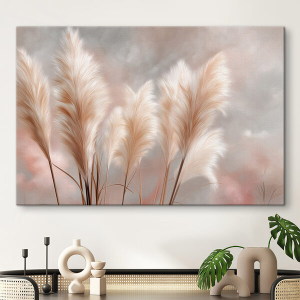 Group of feathered plants